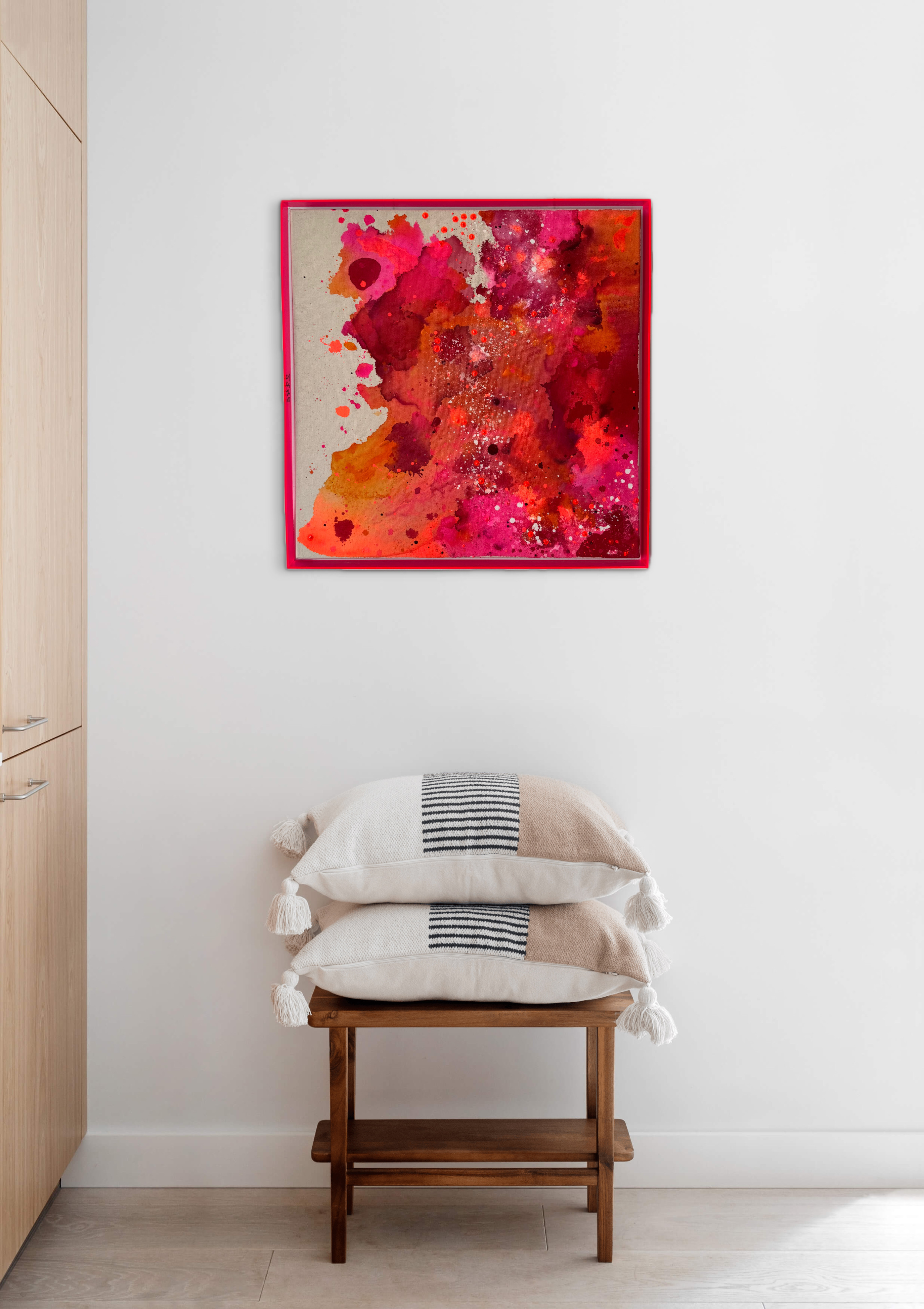 Akkorde - Präsenz, 2026, Acryl auf roher Baumwollleinwand, Ansicht 23
